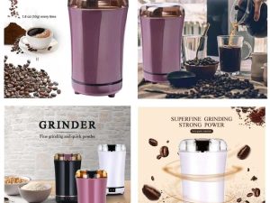 Mini Electric Coffee Grinder.