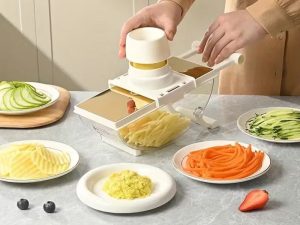 6-Blade Multi-Functional Vegetable and Fruit Slicer
