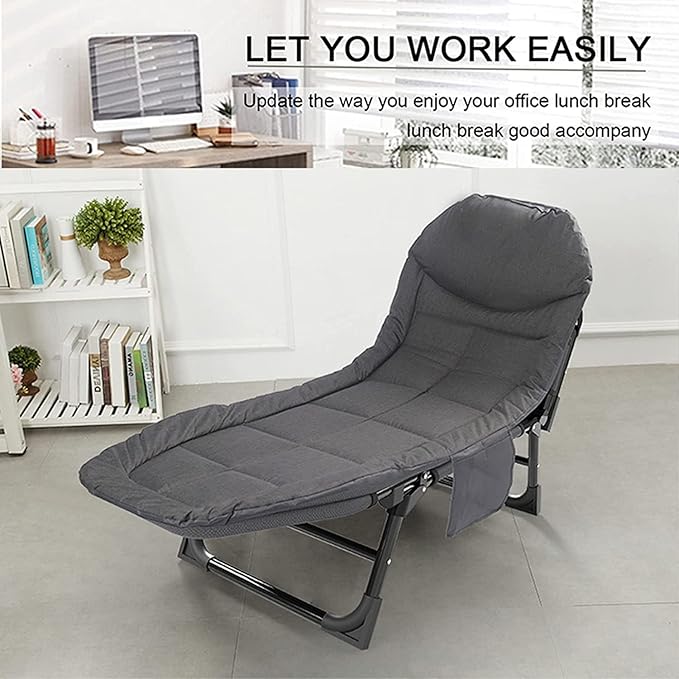 Metal Folding Lightweight Portable Multi-Function Single Bed