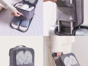 1pc Multifunction Shoes Travel Bag,