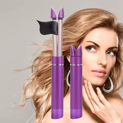 2 in 1 Telescopic Straightener & Curler.