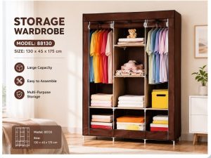 Storage wardrobe 130/45/175