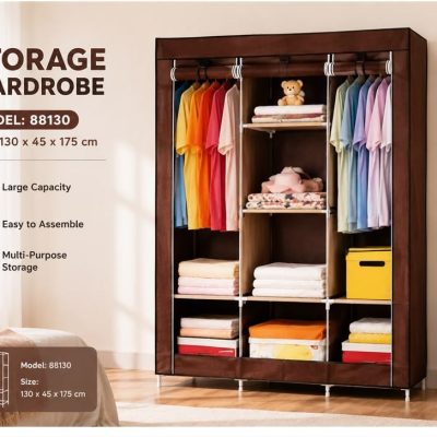 Storage wardrobe 130/45/175