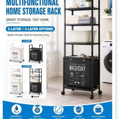 3 Tier Storage Rack multifunctional