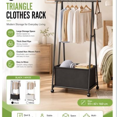 Fabric Cover Triangle Clothes Hanger
